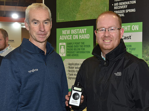 David Feeney, Deputy Head Greenkeeeper at Prestwick Golf Club was the first day's winner of the Ryder Prize Draw