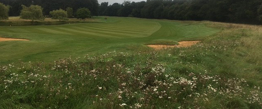 Bowood course with wildflower areas