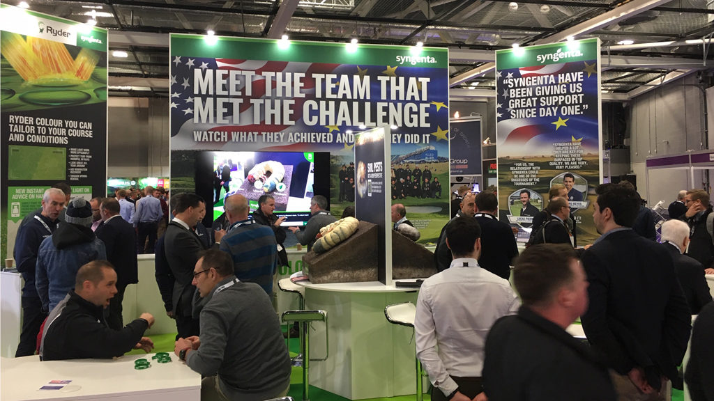 Syngenta stand buzzing and busy with customers at BTME 2019