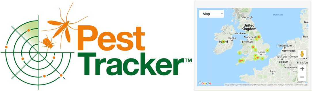 Pest Tracker and map