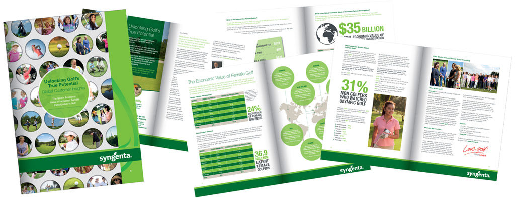 Syngenta Unlocking Golf's True Potential - Customer Insights Report 2016 - Female participation pages